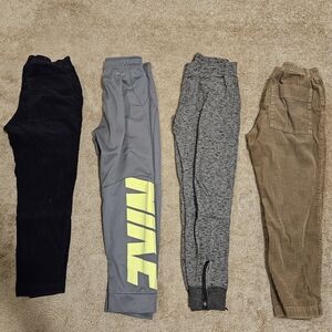 Vintage Lot Of Pants Nike Gray and Yellow Corduroy